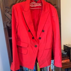 Express Red Blazer